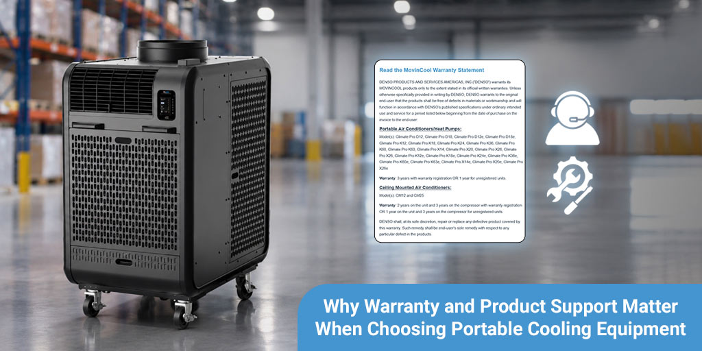 Warranty for Portable Cooling Equipments